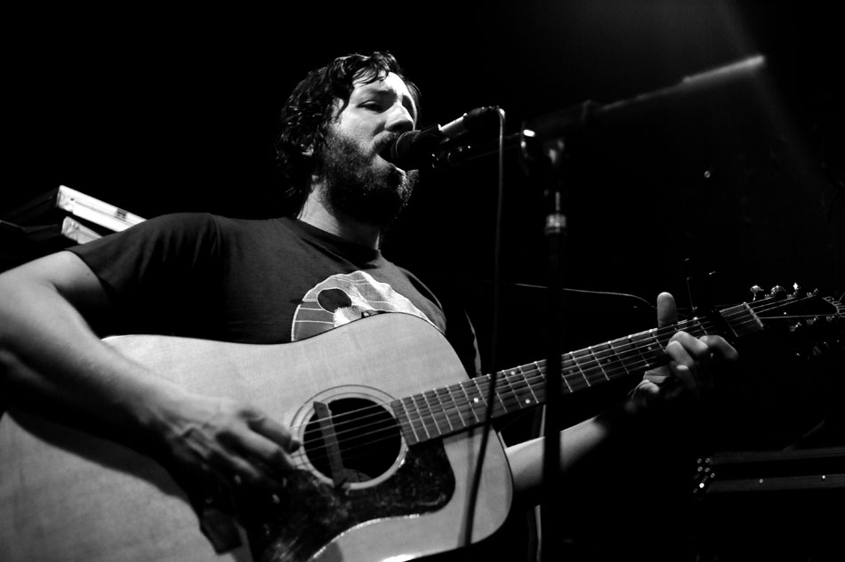 David Wingo rehearses a song with his band, Ola Podrida, in Austin on Tuesday, June 29, 2010. The band is preparing for a U.S. tour in July.