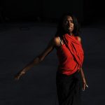 Yuri Kelly performs a dance at the Round Rock Juneteenth Festival on Friday, June 18, 2010. Friday night performances and a talent show were a prelude to Saturday's parade and festival.