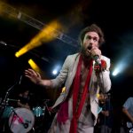 Alex Ebert, lead singer of Edward Sharpe and the Magnetic Zeros, performs with his band at La Zona Rosa in Austin on Tuesday, July 6, 2010. Tuesday night's show was a sell out.