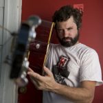 John Wesley Coleman poses for a portrait on Monday, July 12, 2010, at his Austin home. Coleman is preparing to play "A Week of Wes," consisting of performances six nights in a row at Beerland.