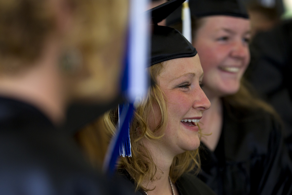 Scenes from the first commencement exercises for Wyoming Catholic College on Saturday, May 14, 2011, in Lander, Wyoming. (Photo by James Brosher)