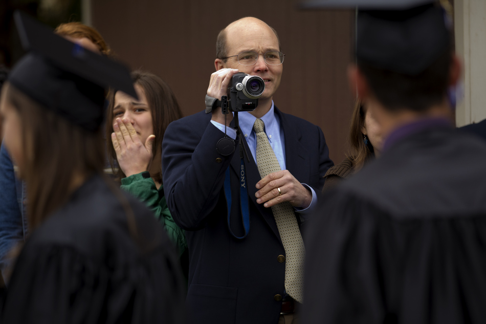 Scenes from the first commencement exercises for Wyoming Catholic College on Saturday, May 14, 2011, in Lander, Wyoming. (Photo by James Brosher)