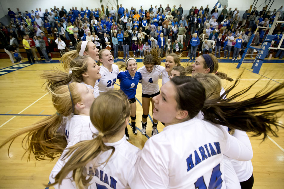 Marian Volleyball vs. West Lafayette