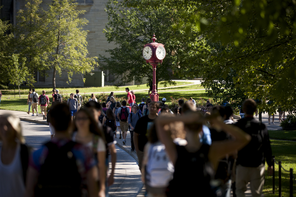Indiana University Bloomington First Day of Classes