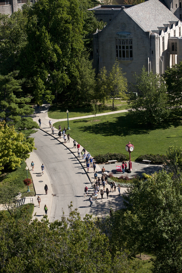 Indiana University Bloomington First Day of Classes