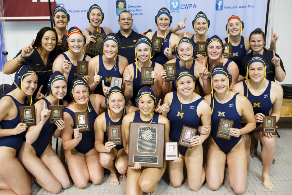 Michigan Water Polo wins CWPA title James Brosher Photography