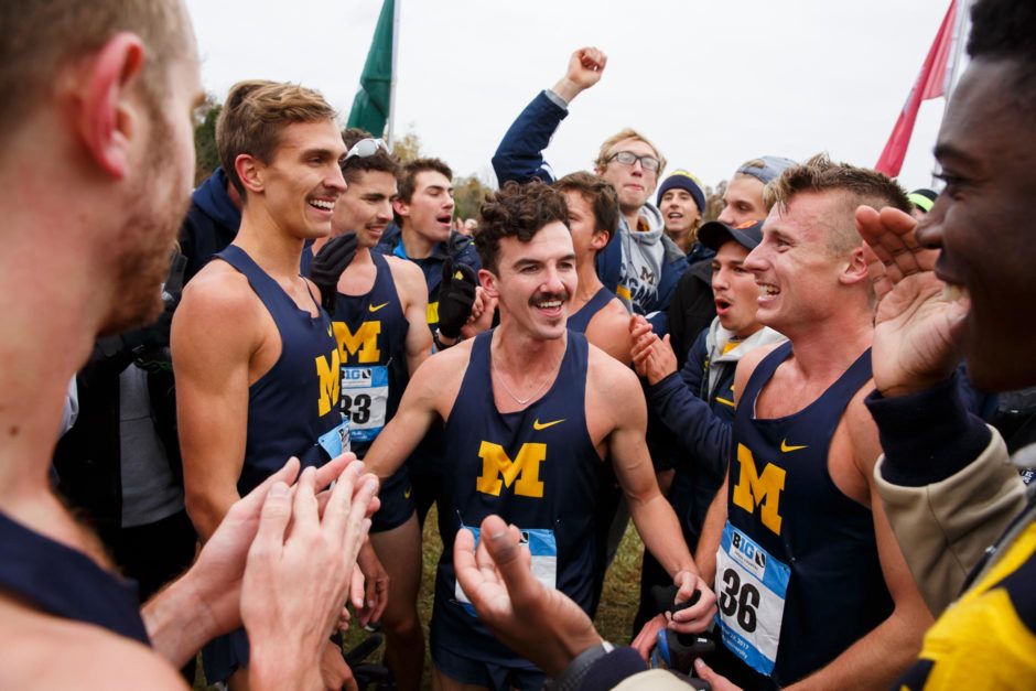 Michigan Cross Country sweeps at Big Ten Championships - James Brosher Michigan Cross Country sweeps at Big Ten Championships - James Brosher