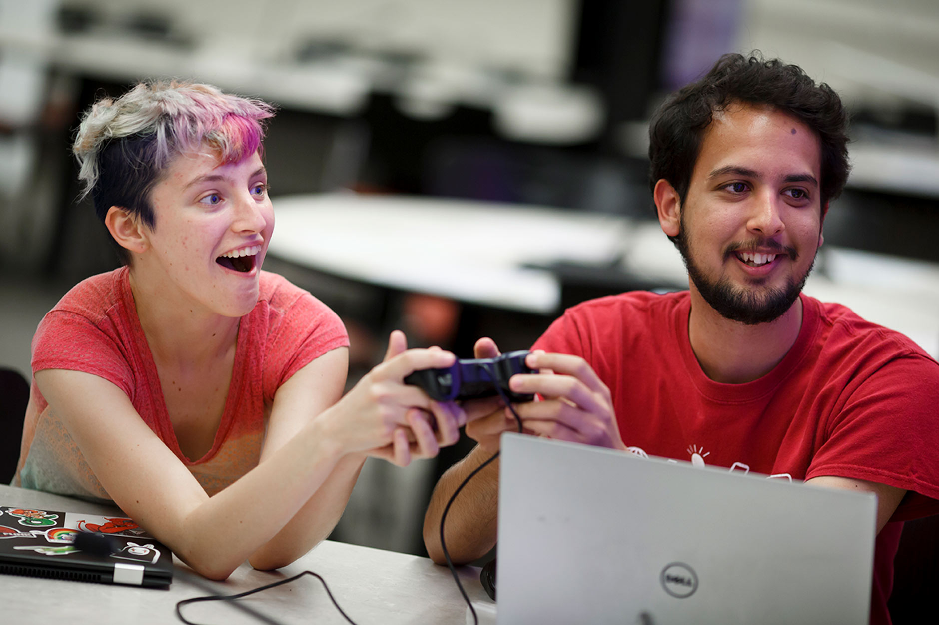 Gamedev@IU Kickoff Jam in the Student Building on Friday, Aug. 31, 2018.