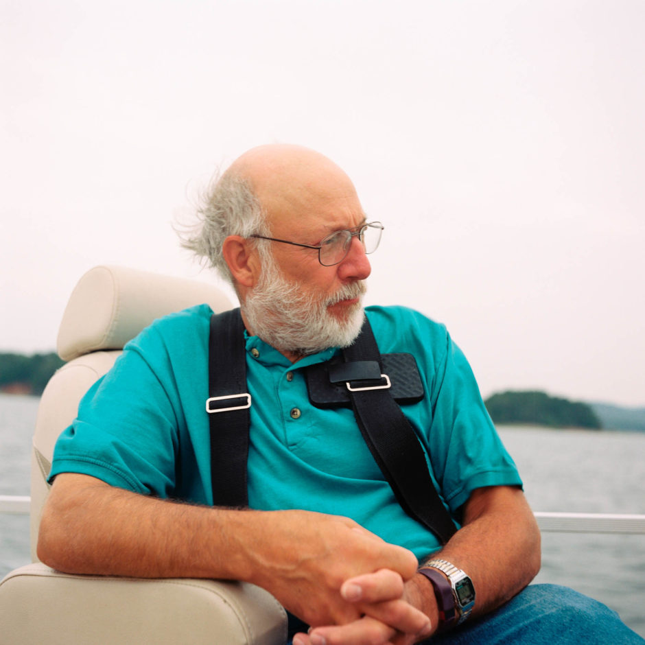 Tom Brosher is pictured on Lake Ouachita, Arkansas on Thursday, Aug. 23, 2018. (Photo by James Brosher)