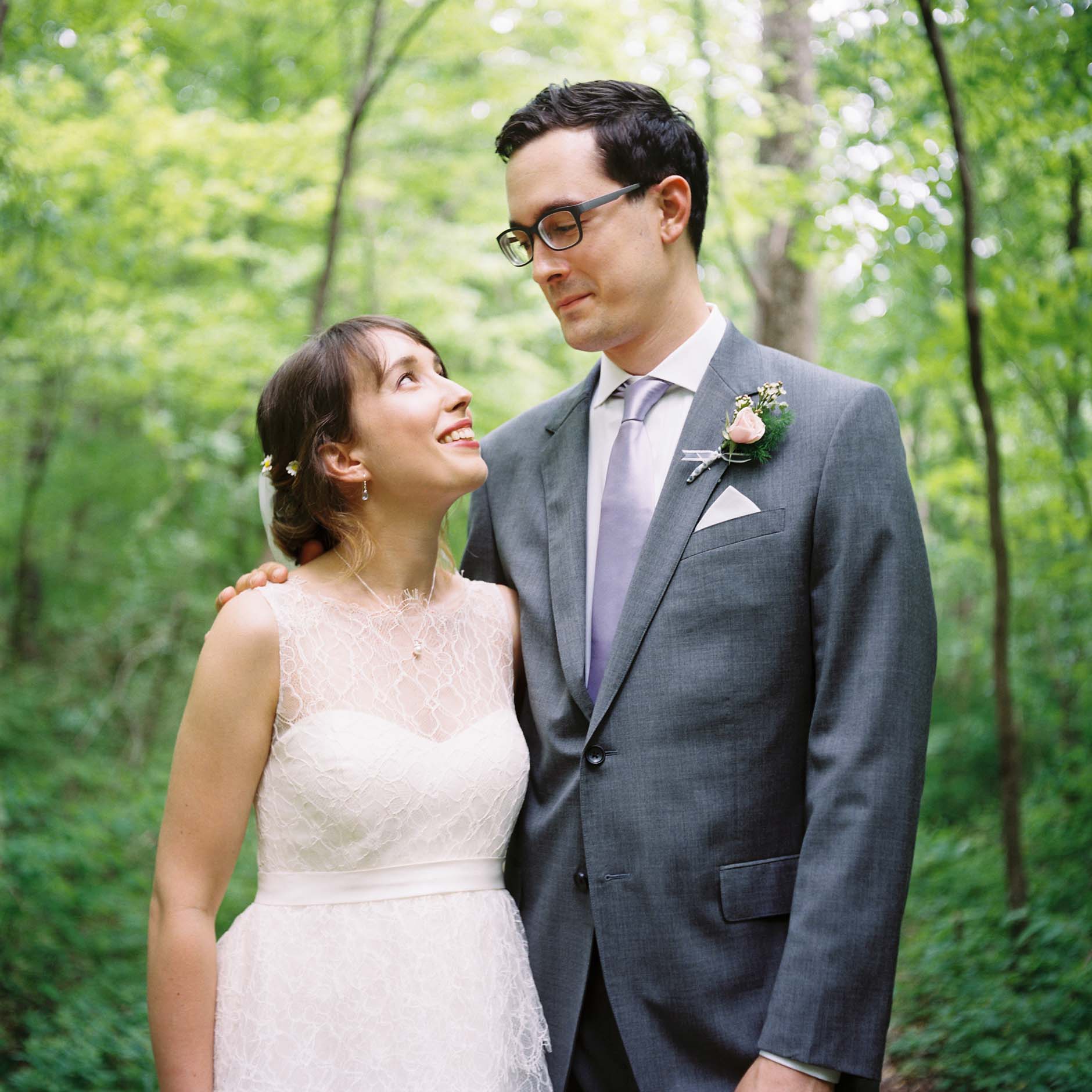 Scenes from the wedding of Joe Toth and Kirstin Wade at McCormick's Creek State Park near Spencer, Indiana on Saturday, May 12, 2018. (Photo by James Brosher)