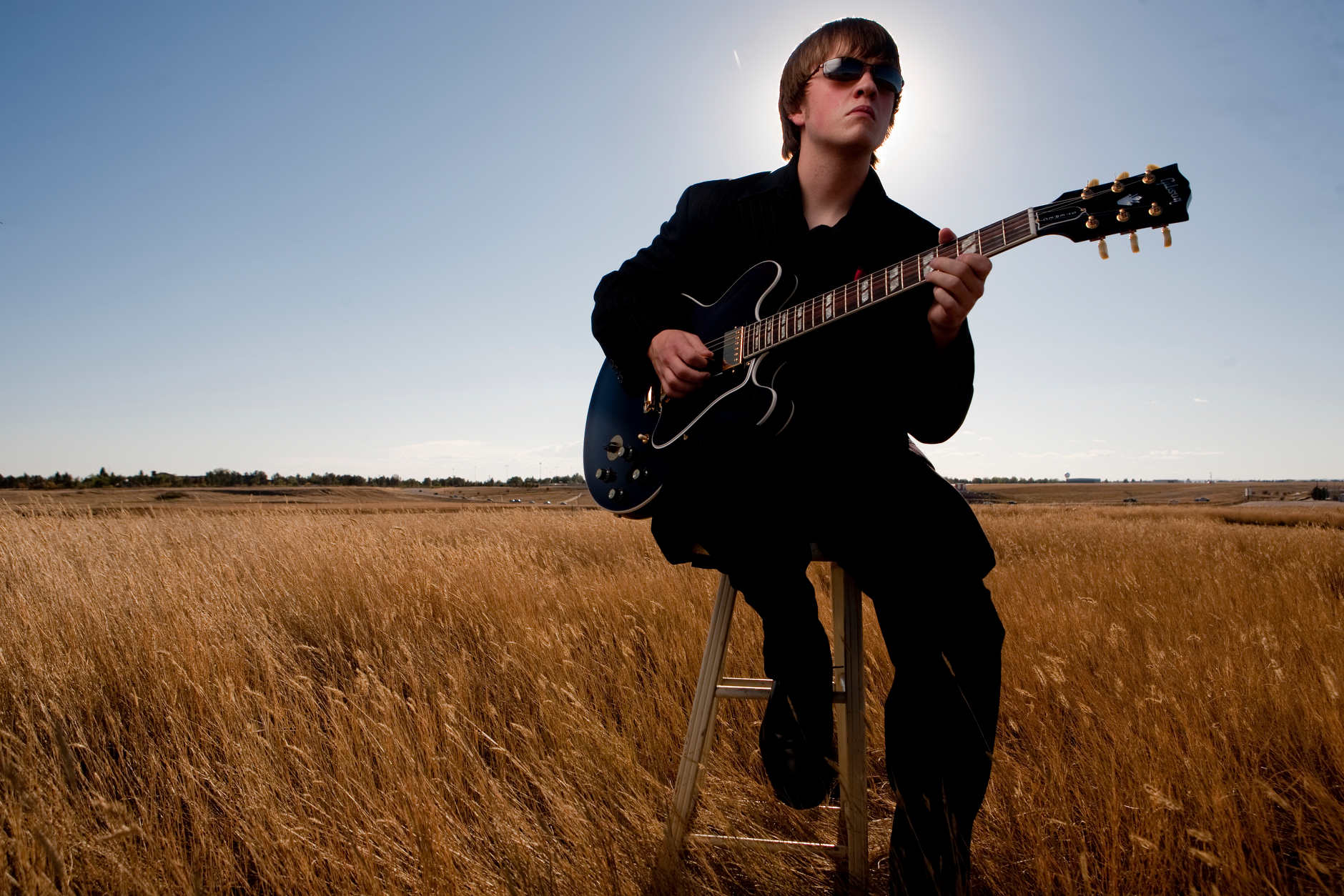Guitarist Taylor Scott – Cheyenne, Wyoming – Sept. 30, 2011. (Photo by James Brosher)